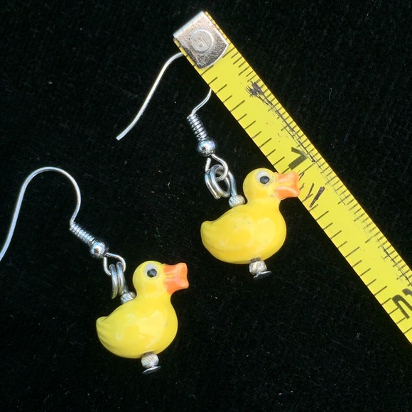 “Rubber Duckie” Earrings - Picture 4 of 8